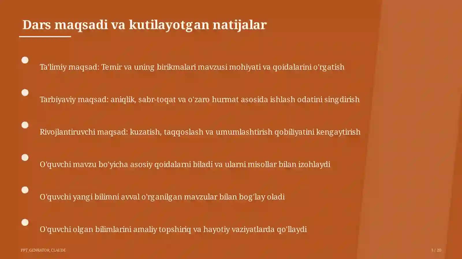 Kimyo (7-11) - o'quvchilar uchun 3