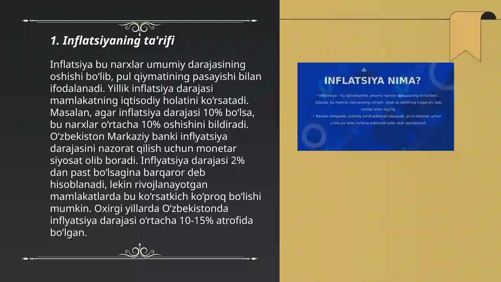INFLATSIYANING MOHIYATI VA KELIB CHIQISH SABABLARI 3