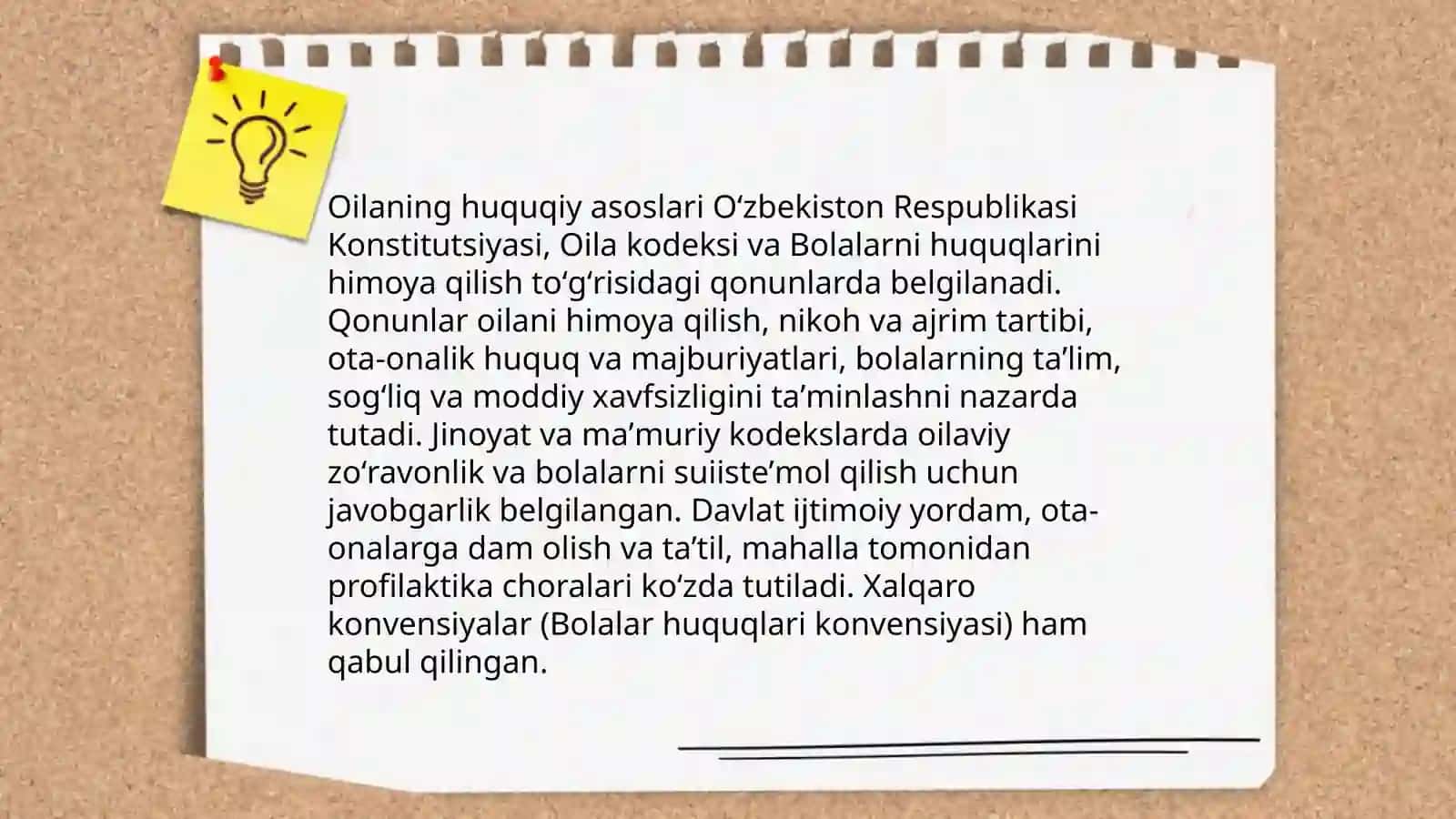 Oilaning huquqiy asoslari 3