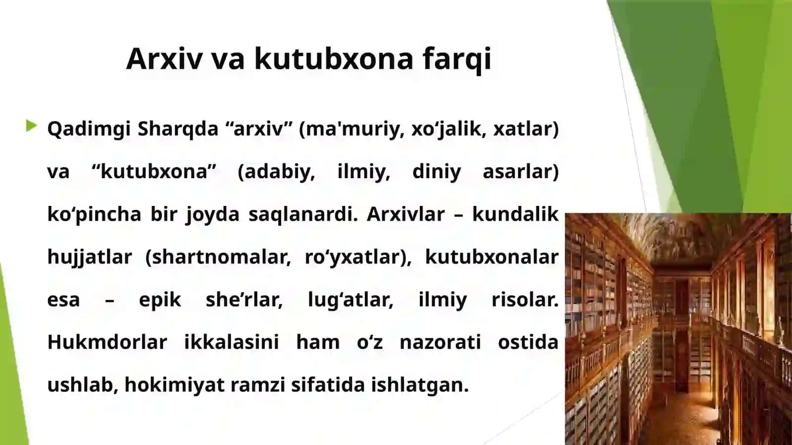Qadimgi Sharq davlatlaridagi hukmdorlarining kutubxona arxivlari 3