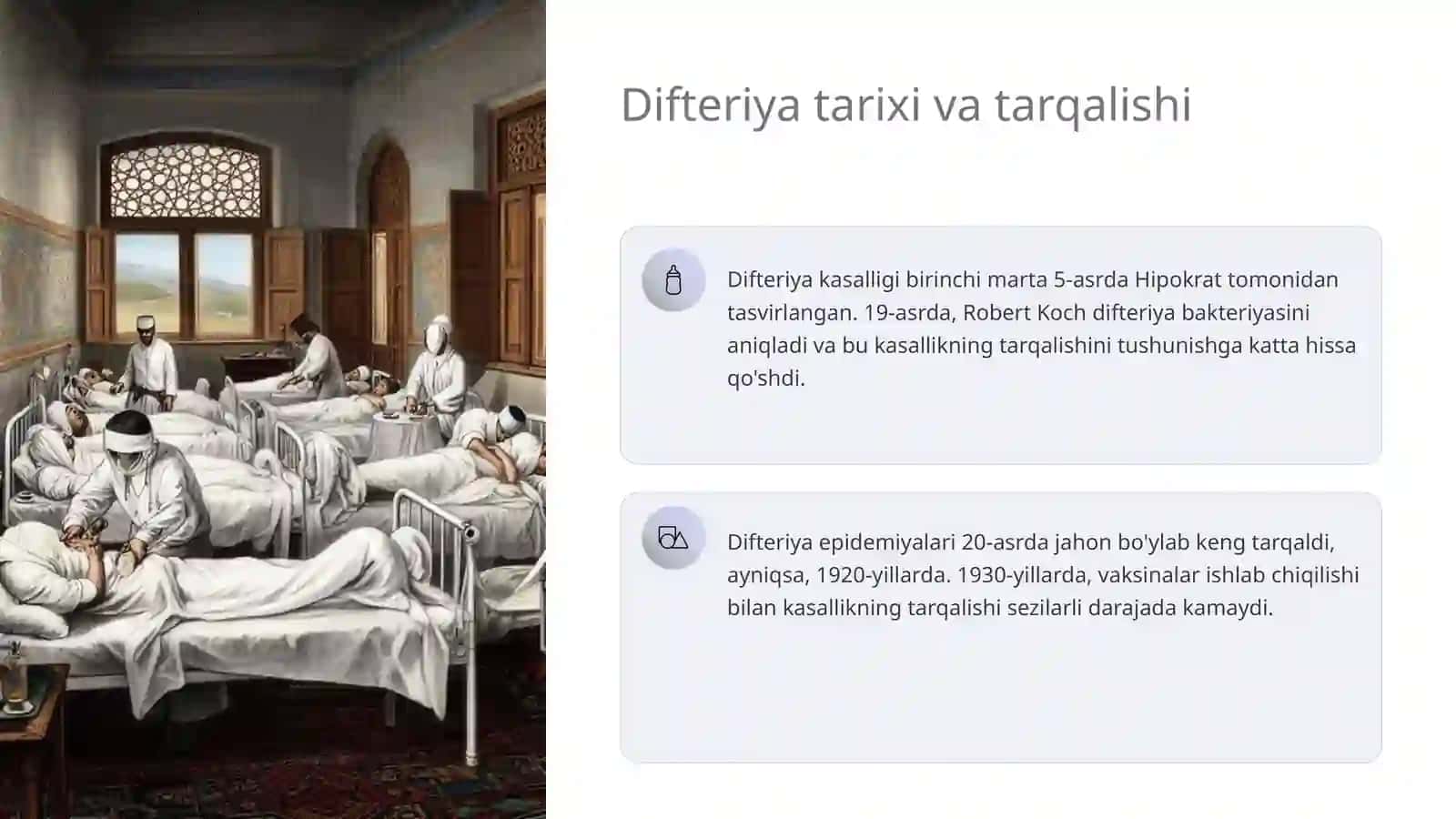 Difteriya epidemiologiyasi, profilaktikasi va epidemiologik nazorati 3