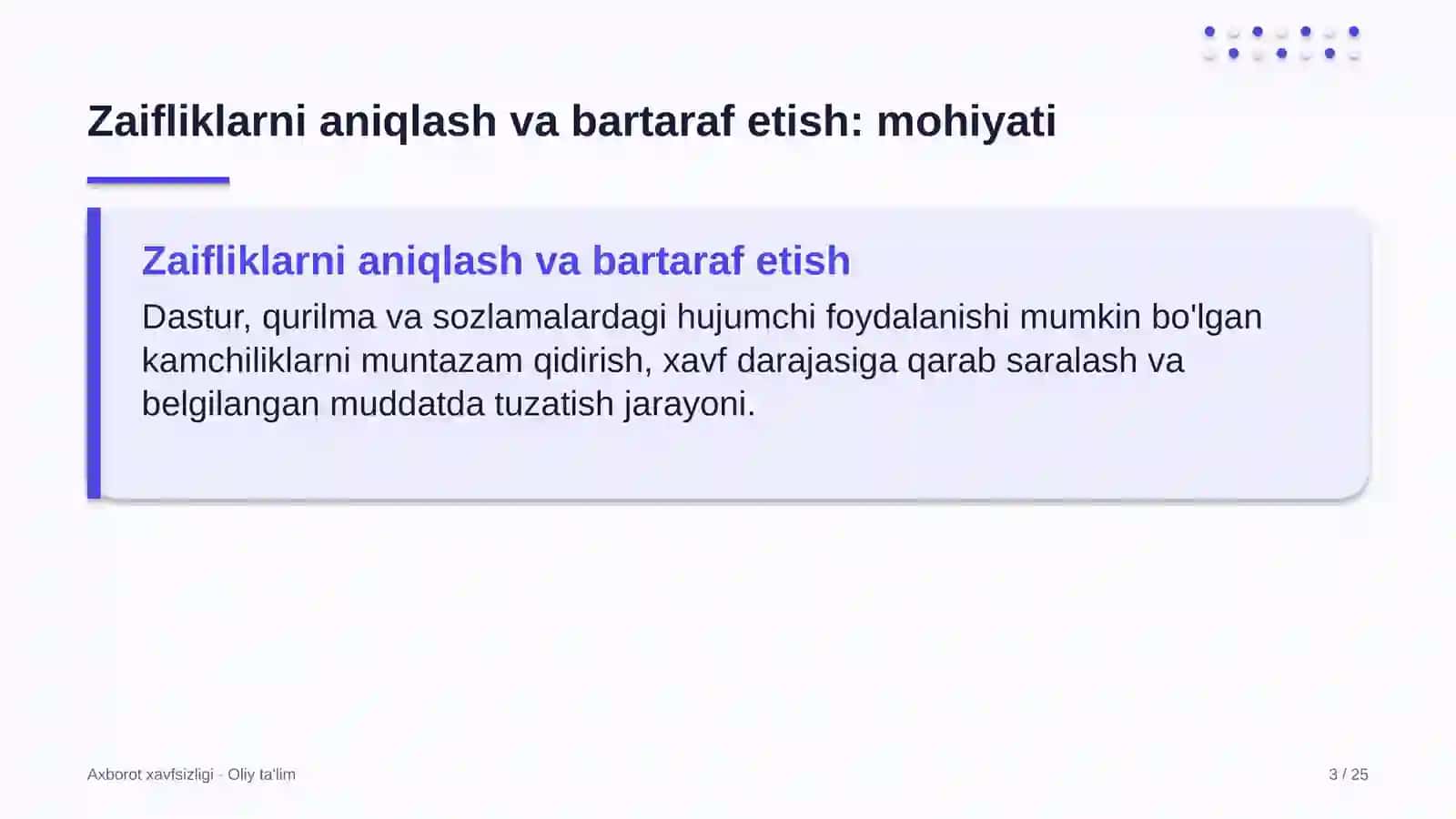 Yoga studiyalarida zaifliklarni aniqlash va bartaraf etish 3