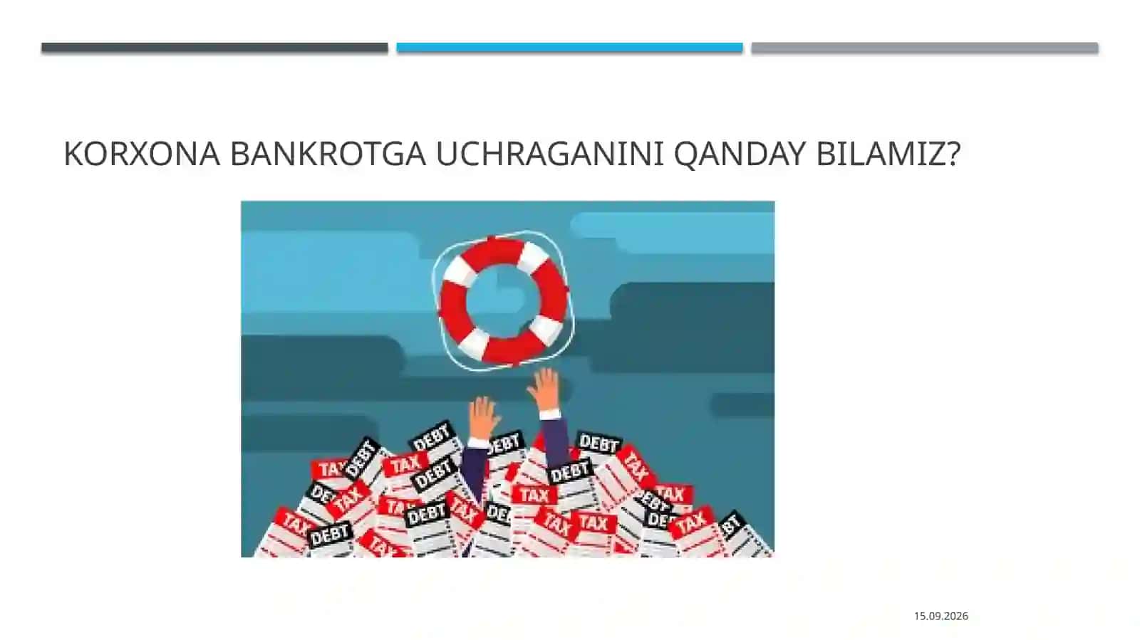 Bankrotlik ehtimolini baholash, moliyaviy tahlil 3