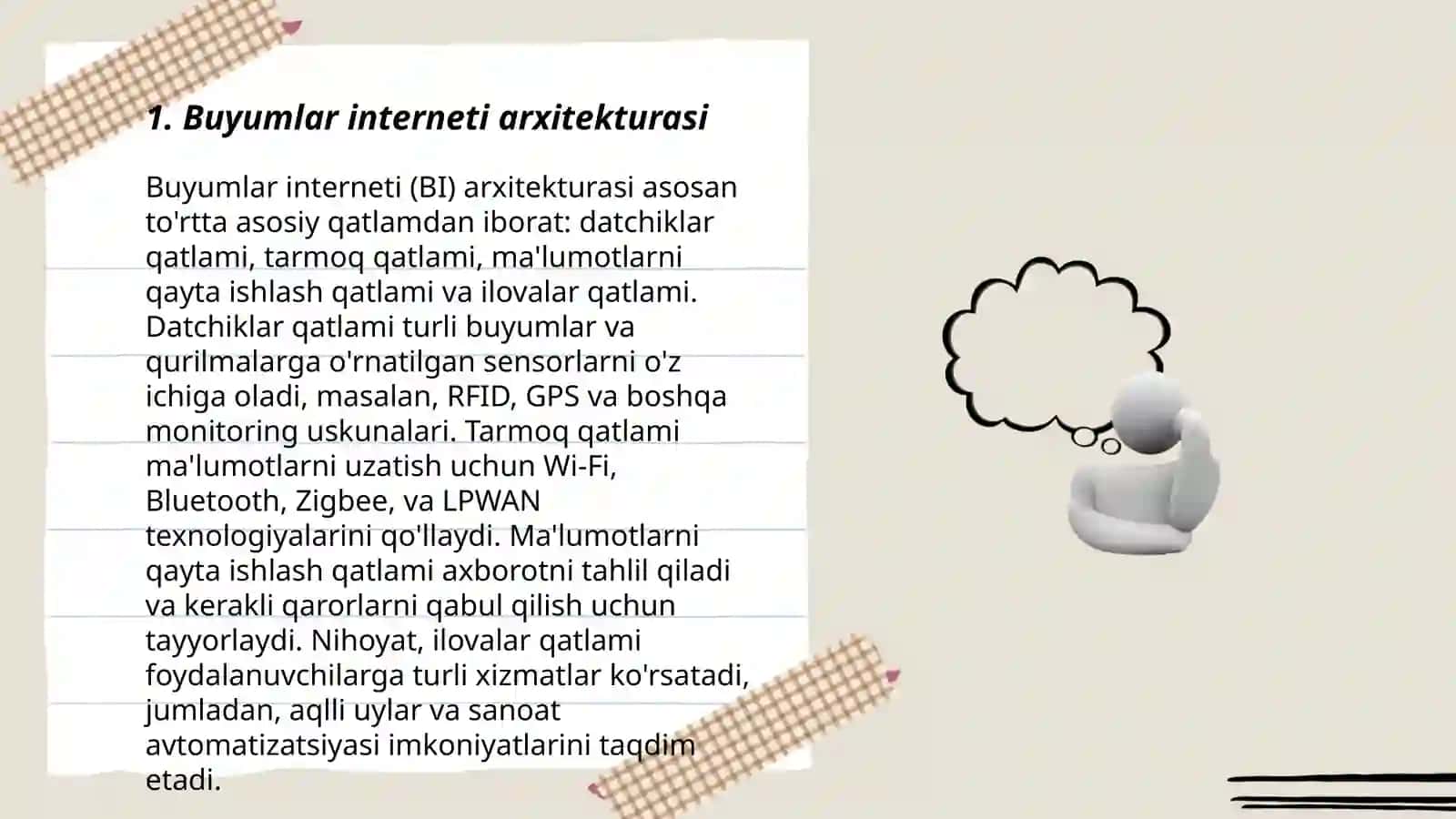 Buyumlar interneti arxitekturasi 3