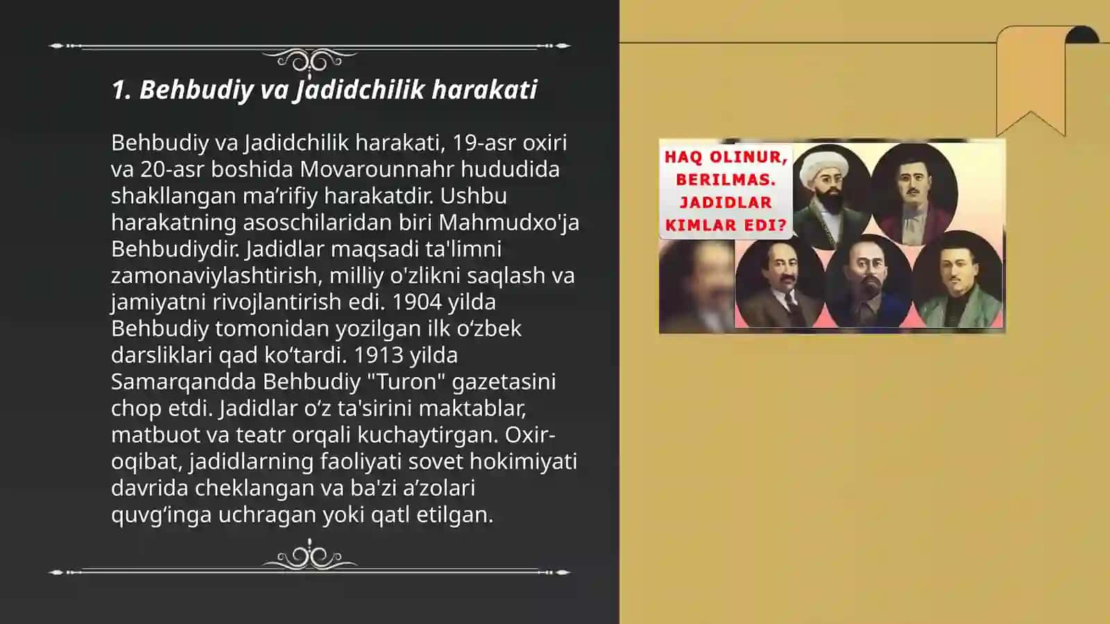 Samarqand kampusi iqtisodiyot va pedagogika universitet talabasi 104-guruh talabasi Abduraimova Madinaning o'zbekiston tarixidan tayyorlagan mustaqil ishi 3