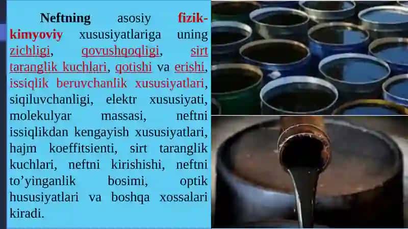 Neft, tabiiygaz, kondensat va qatlamsuvlarining fizik-kimyoviy xususiyatlari 3