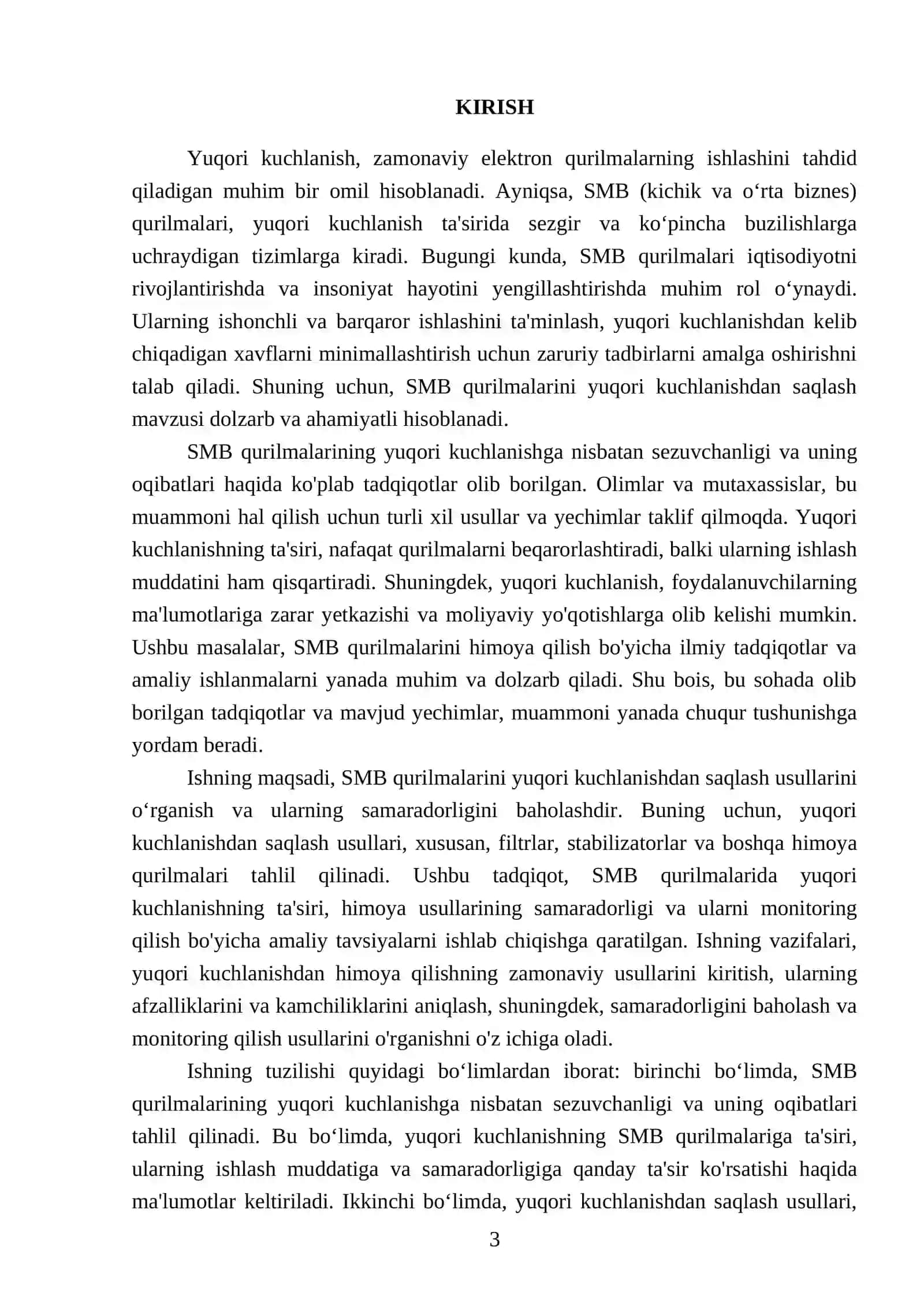 SMB qurilmalarini yuqori kuchlanishdan saqlash 3