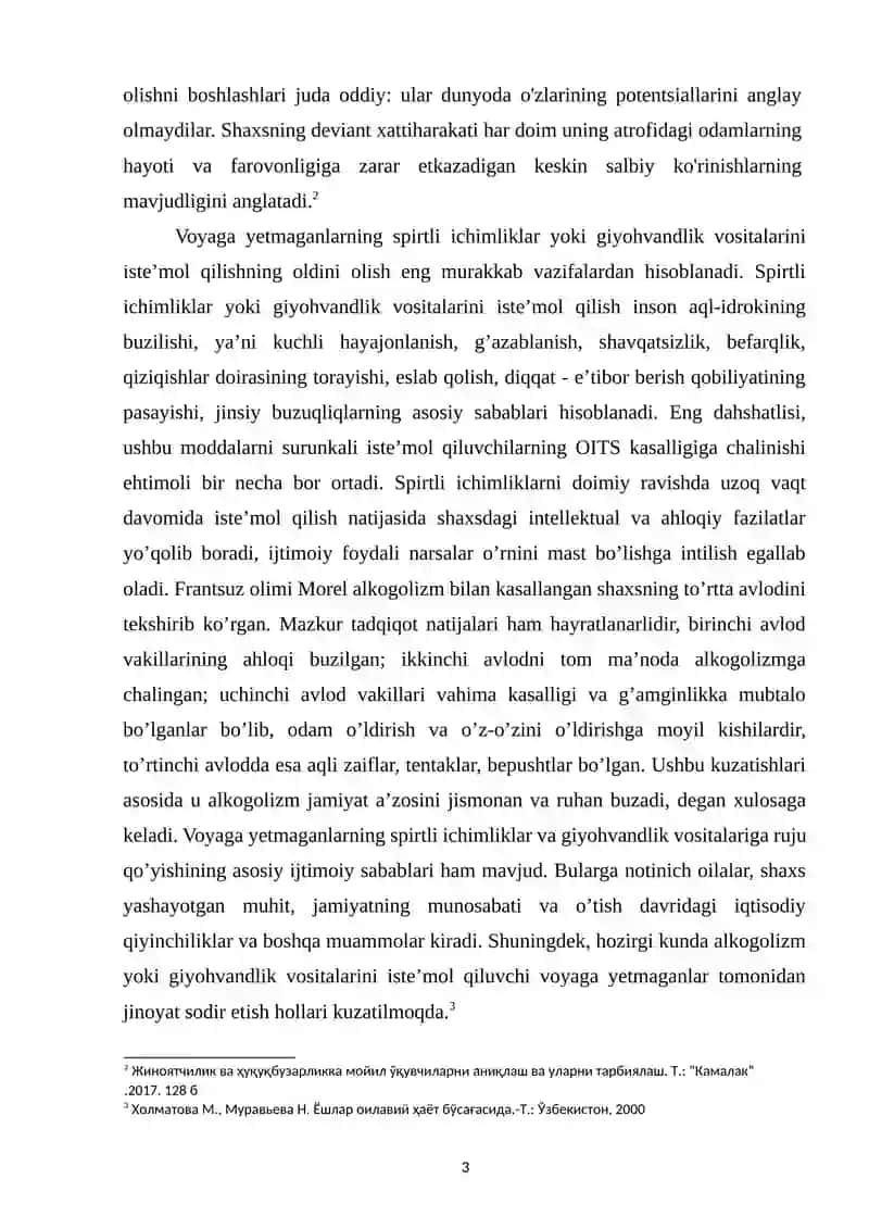 Voyaga Yetmaganlar va Yoshlar Jinoyatchiliginin Oldini Olish Choralari va Sub'ektlari 3