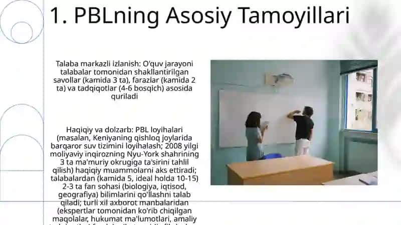 Muammoli ta'lim texnologiyalari asosida oʻqitish 3