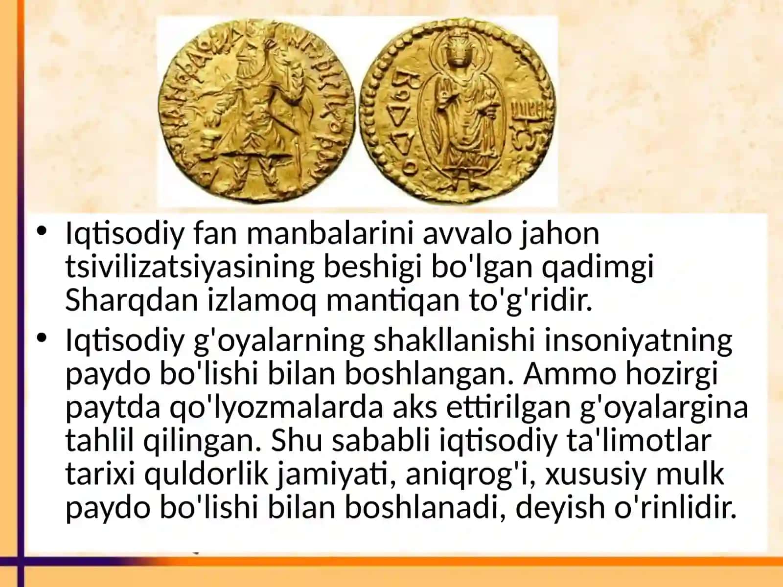 Qadimgi dunyodagi iqtisodiy ta'limotlar 3