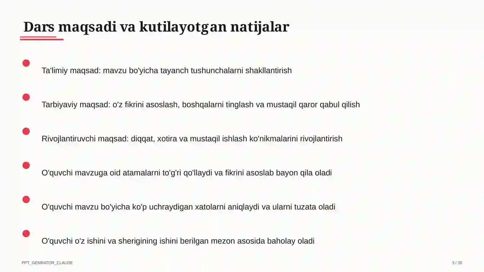 Koordinatalar metodi: to'g'ri chiziq va aylana tenglamalari (9-sinf) 3