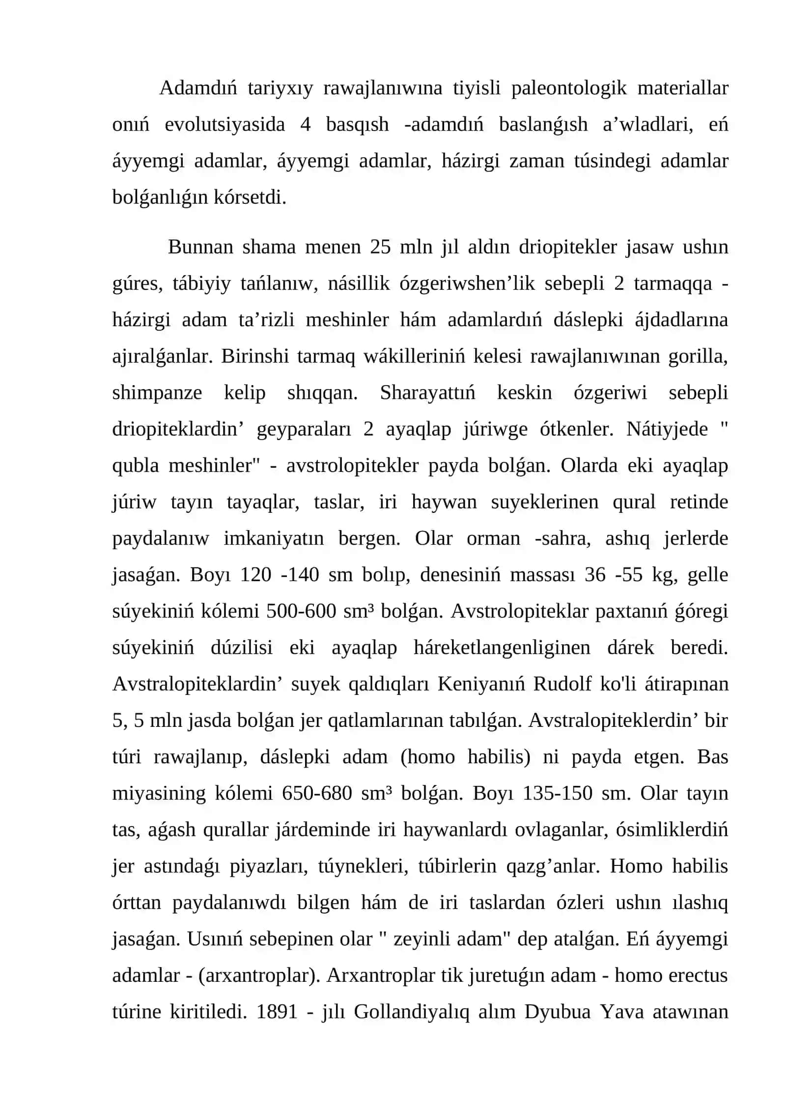 Iri avstralopitekler 3