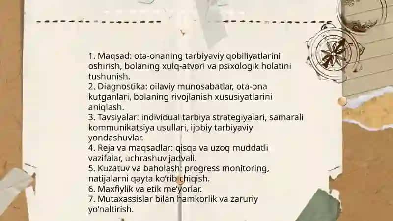 Psixologning ota onalar bilan olib boradigan ishlari 3