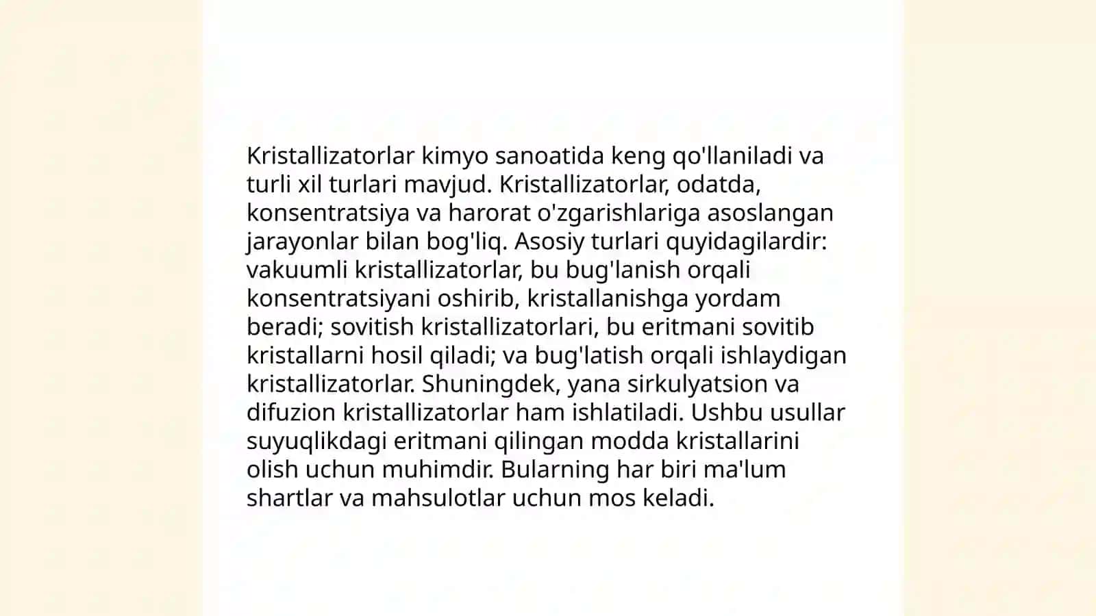 Kristallizatorlar 3