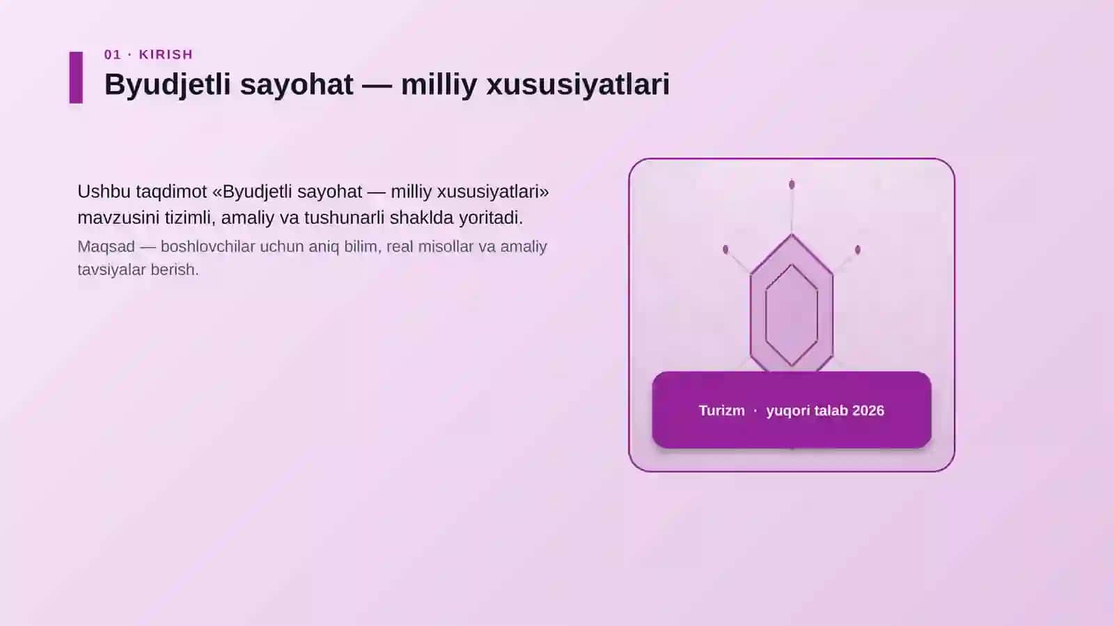 Byudjetli sayohat — milliy xususiyatlari 3