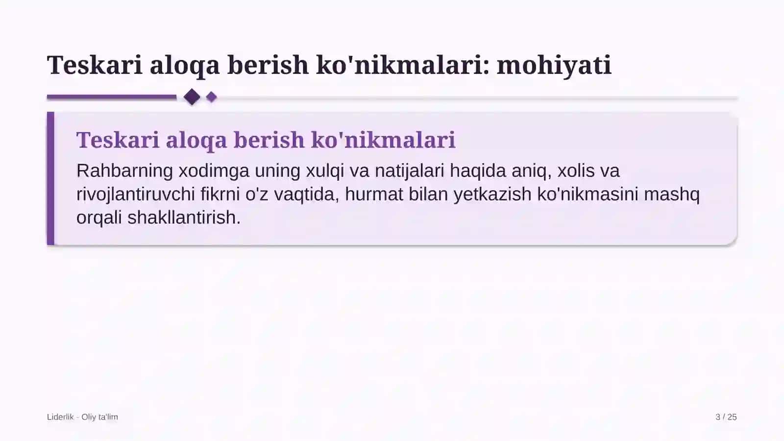 multimodal tashishda teskari aloqa berish ko'nikmalarini rivojlantirish 2975 3