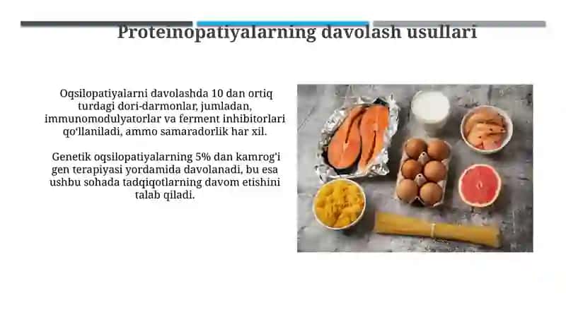 Oqsil tabiatli peptid va gormonlar. Proteinopatiyalar 3
