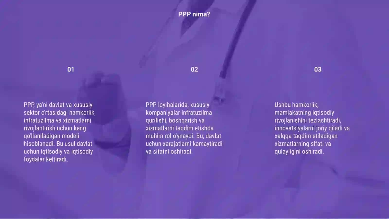 PPP (Public Private Partnership) 3