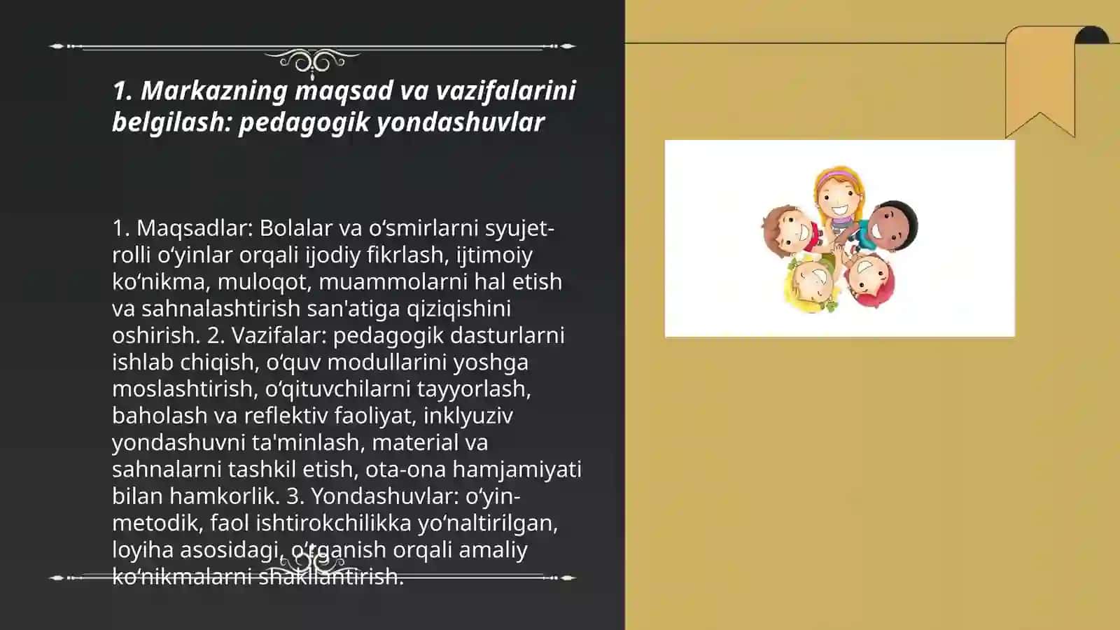 Syujet-rolli o'yinlar va sahnalashtirish metodikasi 3