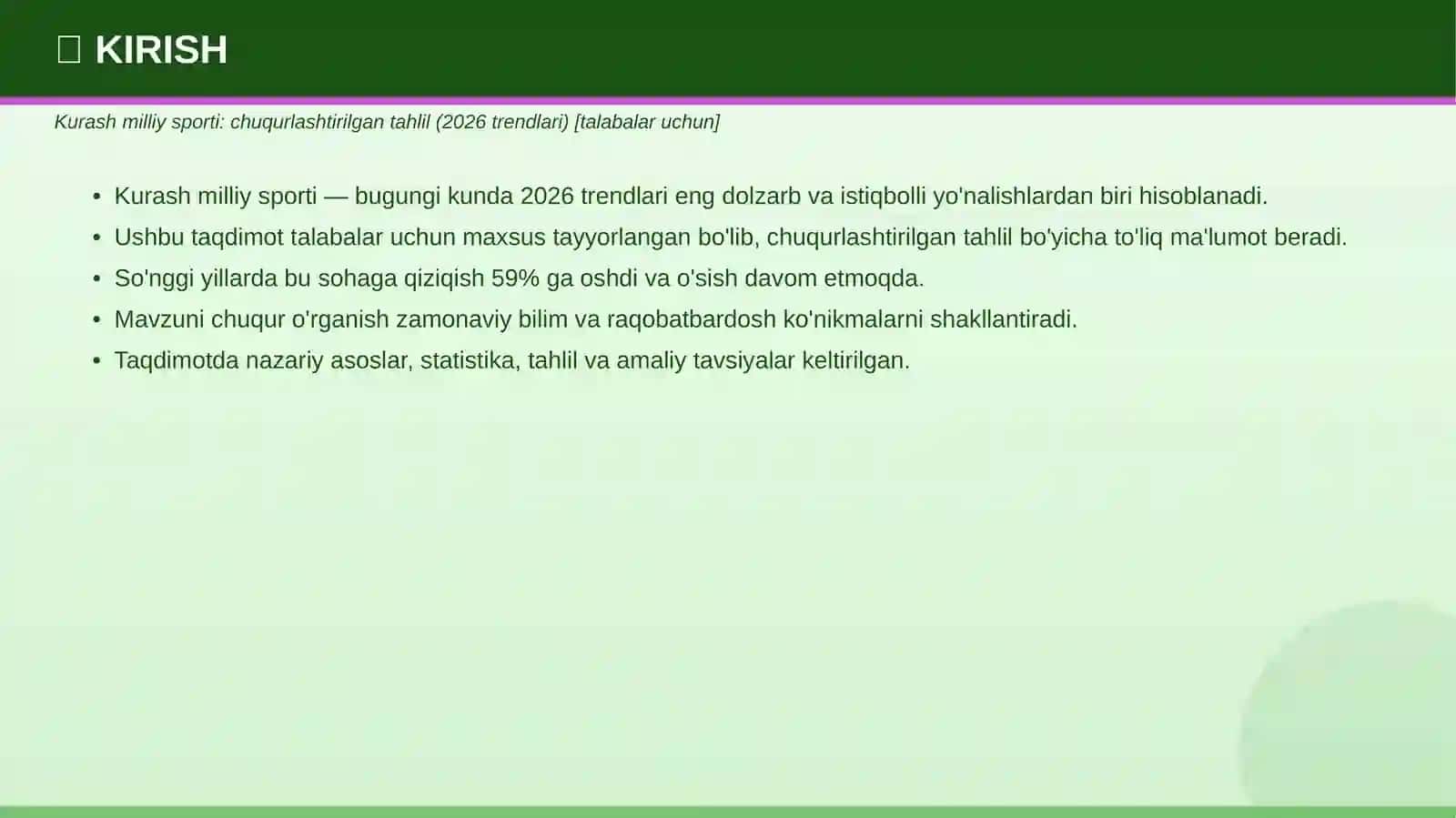 Kurash milliy sporti: chuqurlashtirilgan tahlil (2026 trendlari) 3