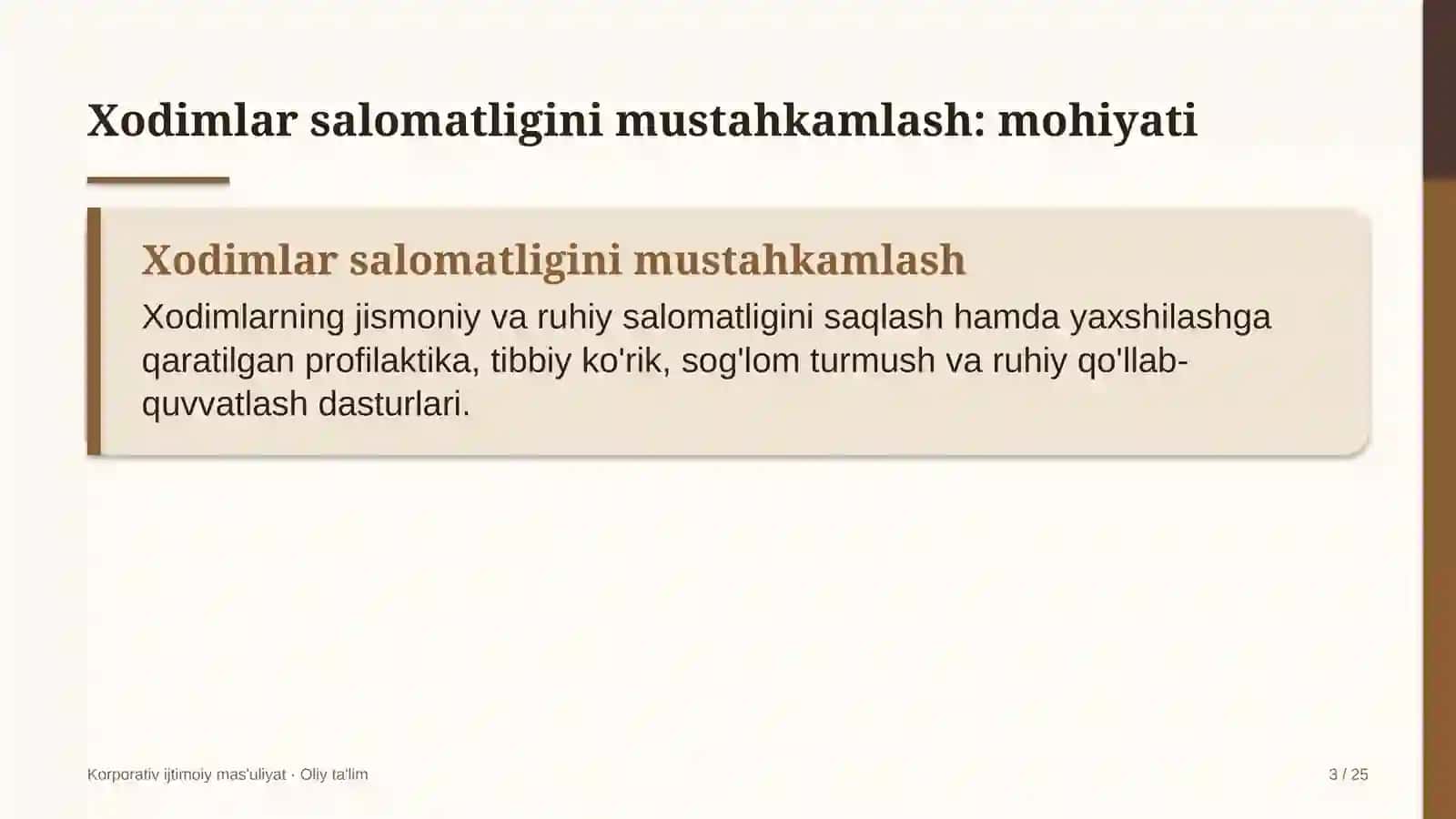 qurilishda xodimlar salomatligini mustahkamlash dasturlari 4574 3