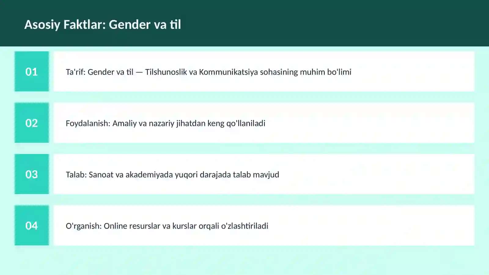 Gender va til 3
