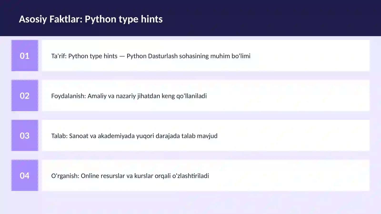 Python type hints 3