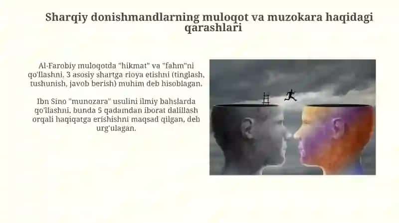 Sharq mutafakkirlarining konfliktlarni yuzaga kelish sabablari va ularni bartaraf etish 3
