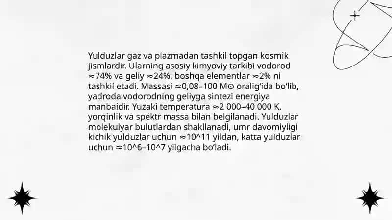 Yulduzlar 3