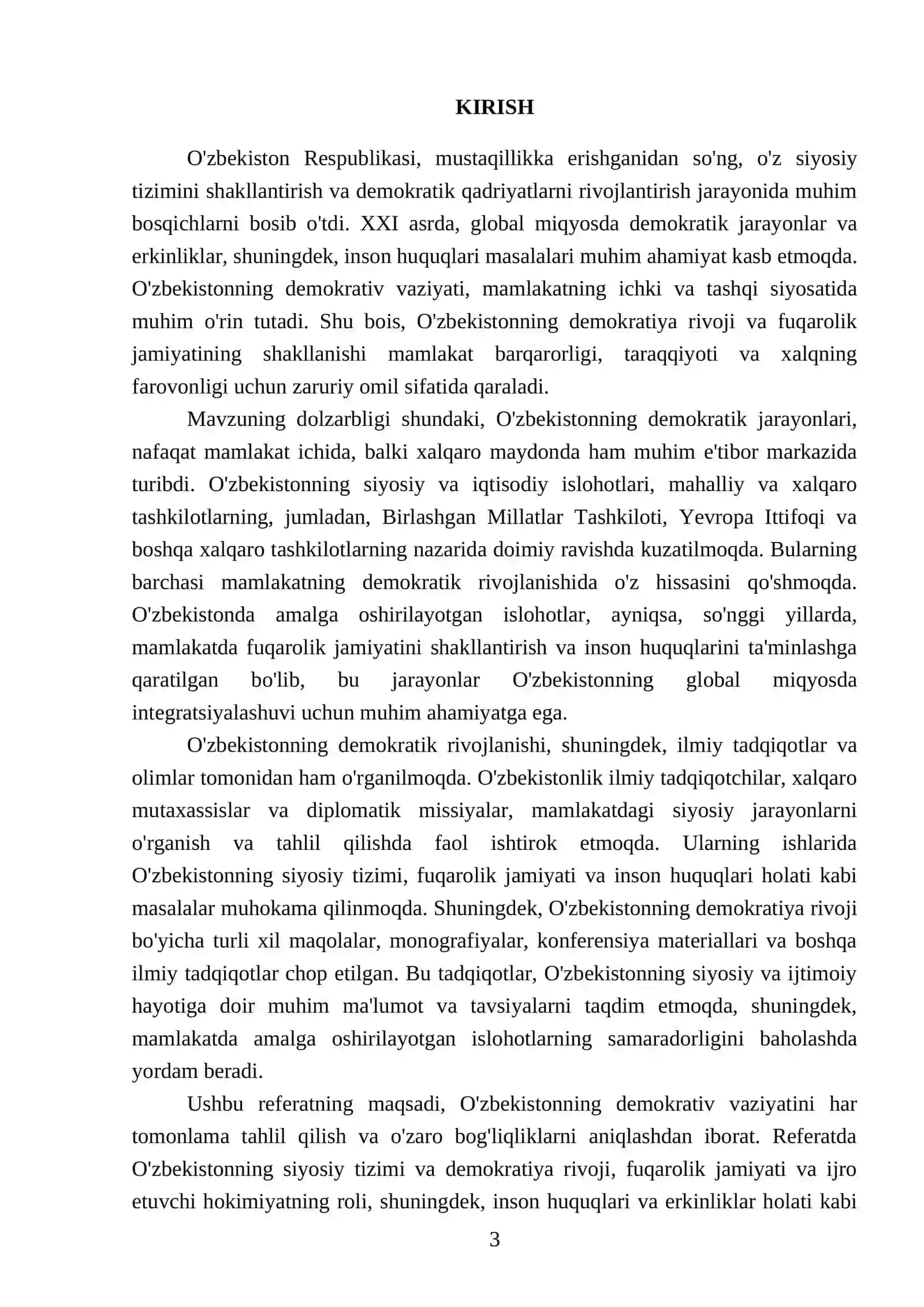 O'zbekistonning demokrativ vaziyati 3