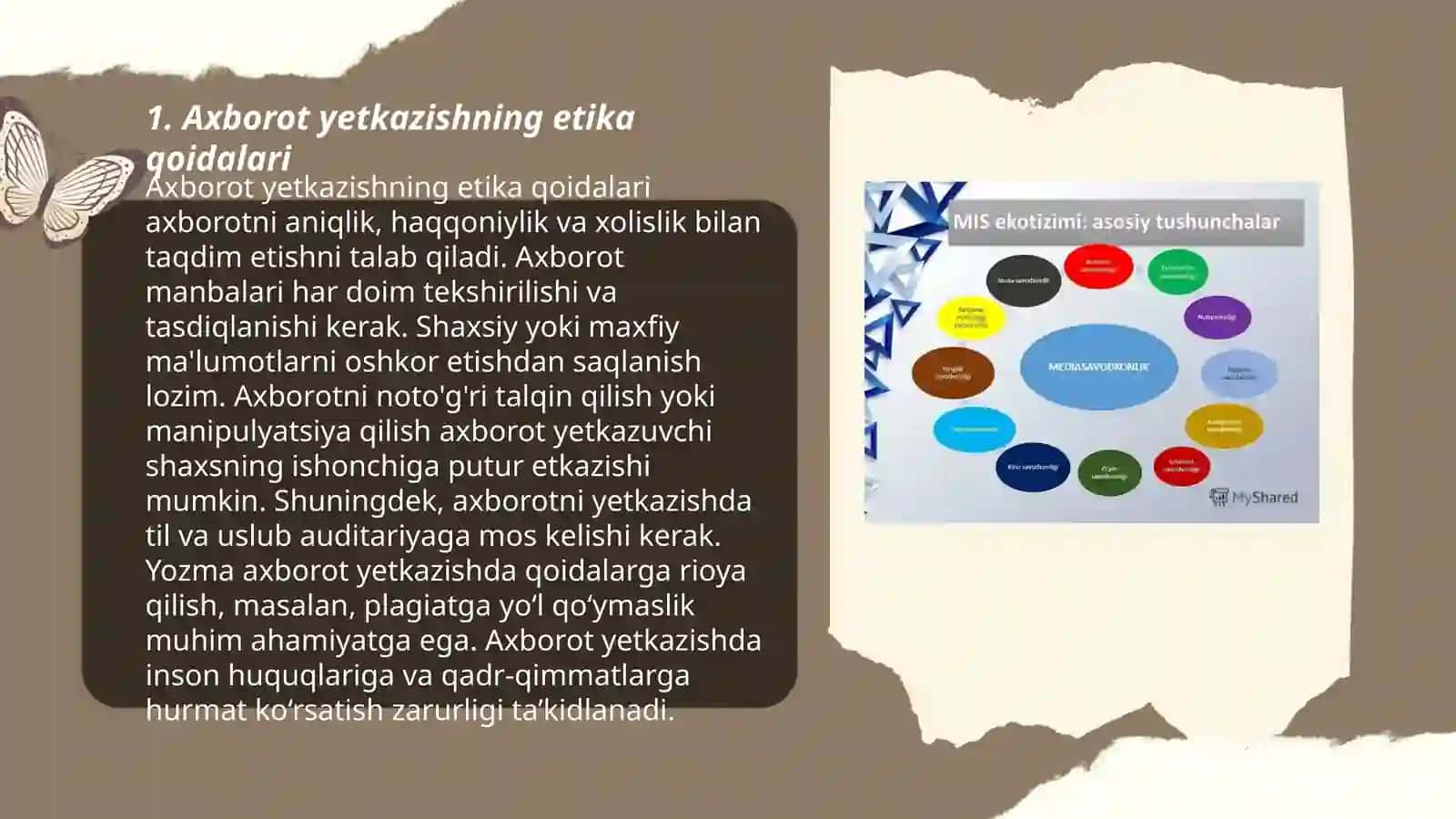 Axborot yetkazishning etika qoidalari 3