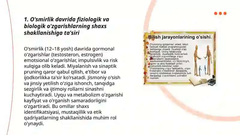 O'smirlik davrida shahsning shakllanishi by Sultonnazarzoda Ziyoda 3