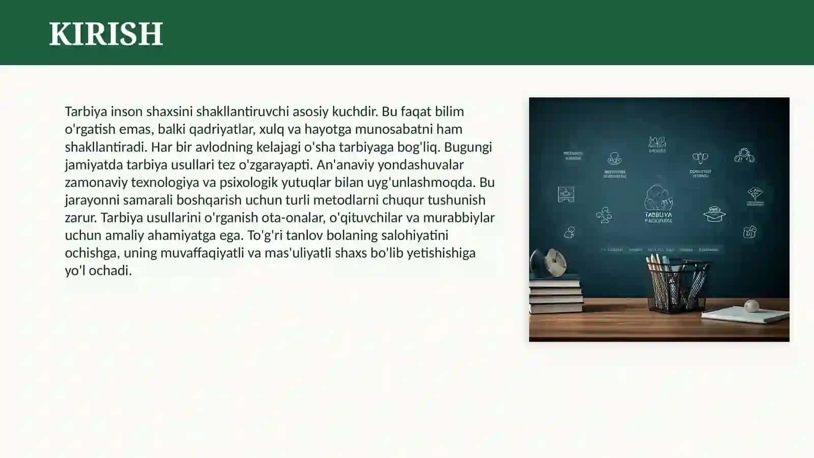 TARBIYA JARAYONI VA USULLARI 3