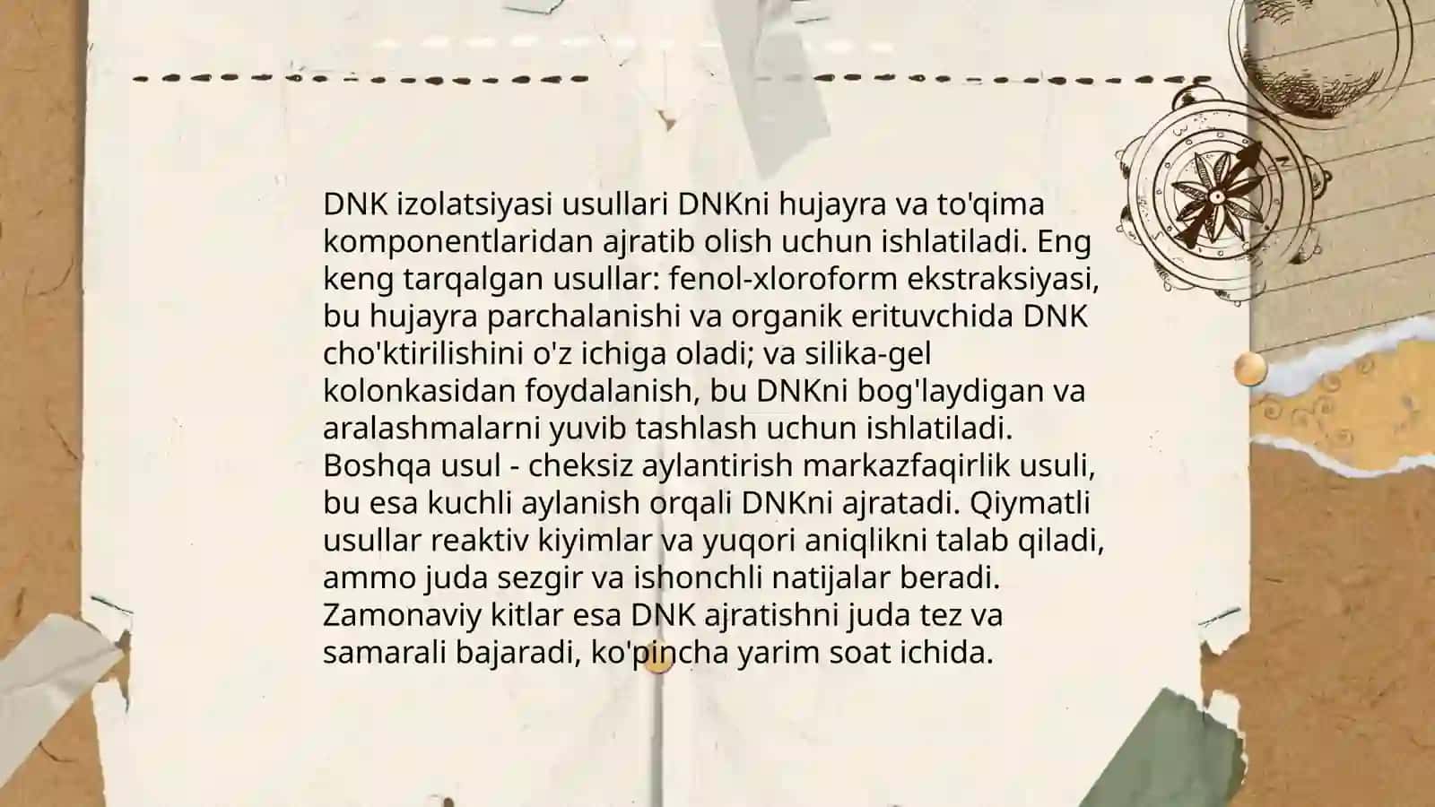 Molekulyar genetika metodi 3