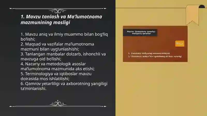 Maʼlumotnoma mazmuni 3