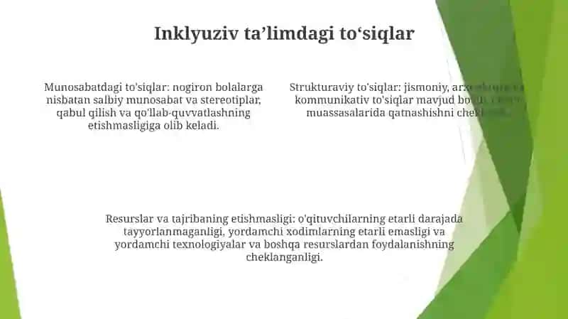 Imkoniyati Cheklangan Bolalarni Samarali Inklyuziv Ta'Lim Olishning Asosiy Shartlari 3