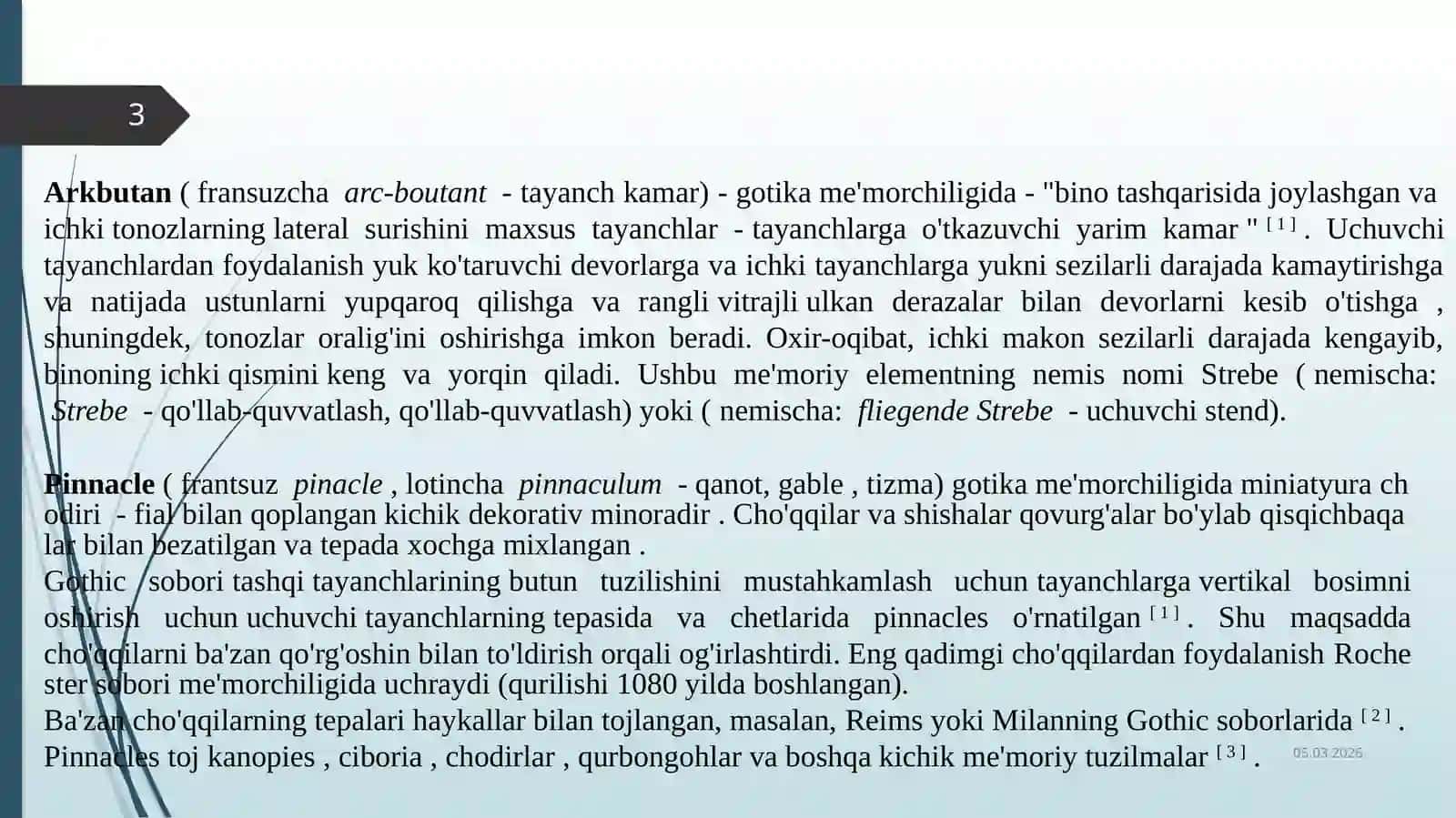 Yeproppa Gotika san'ati 3