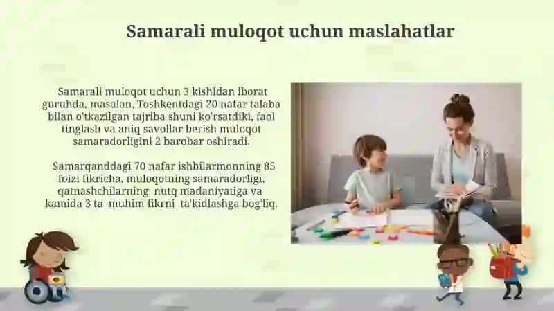 Nutqni rivojlantirish, Diolog oʻtkazish, Juftlikda ishlash 3