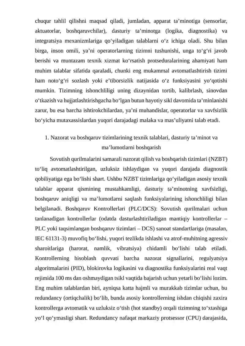 Sovutish qurilmalari nazorati 3