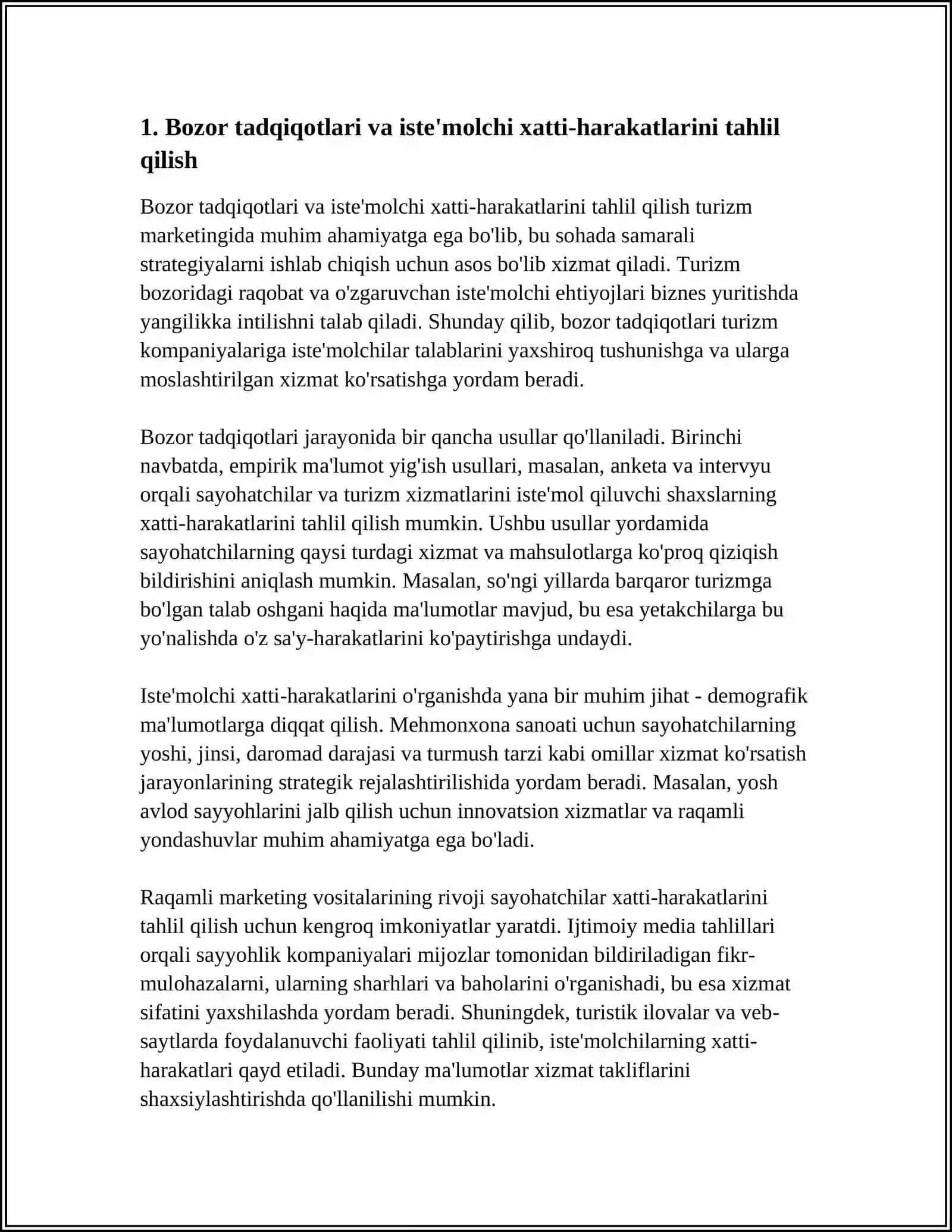 TURIZM MARKETINGINING AMALIY JIHATLARI 3