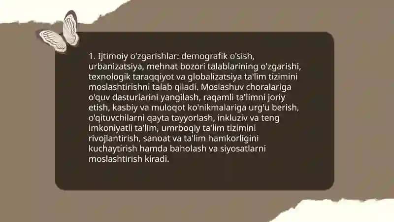 Ijtimoiy jarayonlar va ta'lim 3
