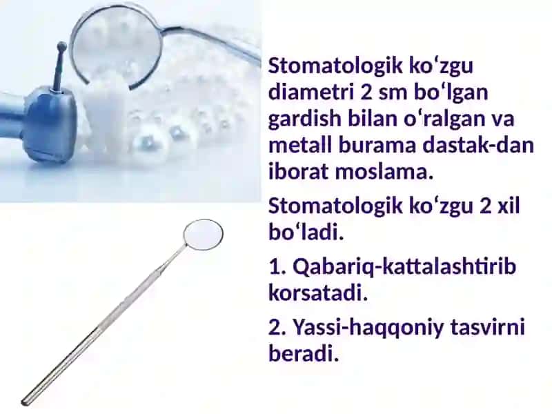 Stomatologik asboblar 3