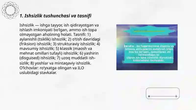 Ishsizlikni kelib chiqish sabablari va uning asosiy turlari 3