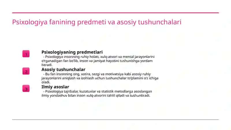 Psixologiya fanining maqsad va vazifalari 3