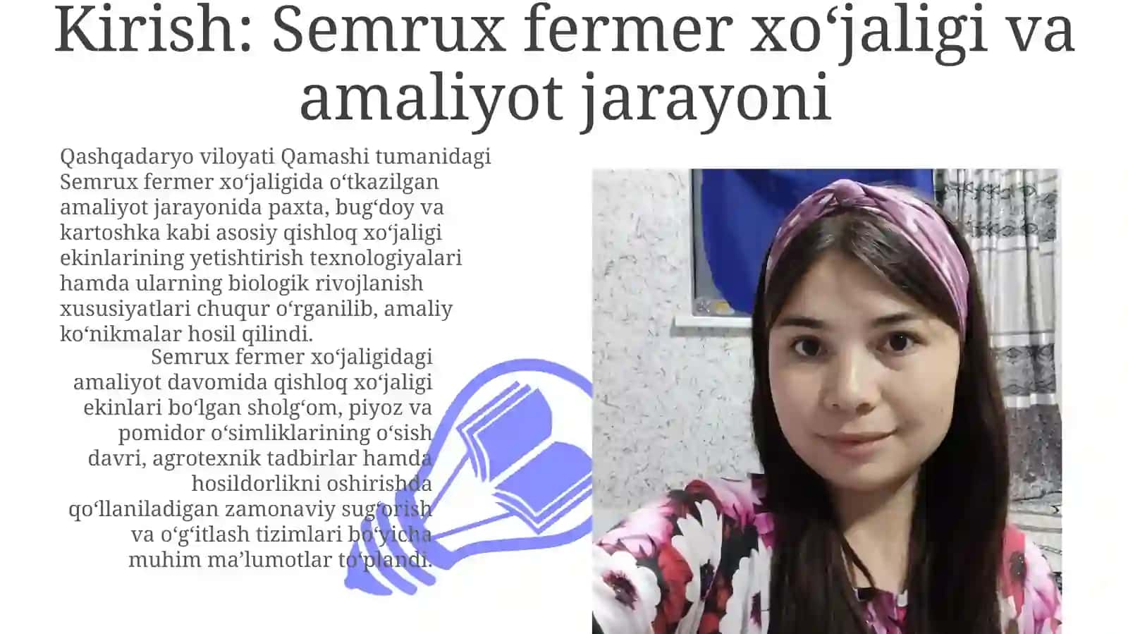 Paxta bugʻdoy kartoshka oʻsimliklarini yetishtirish texnologiyasi va biologiyasi 3