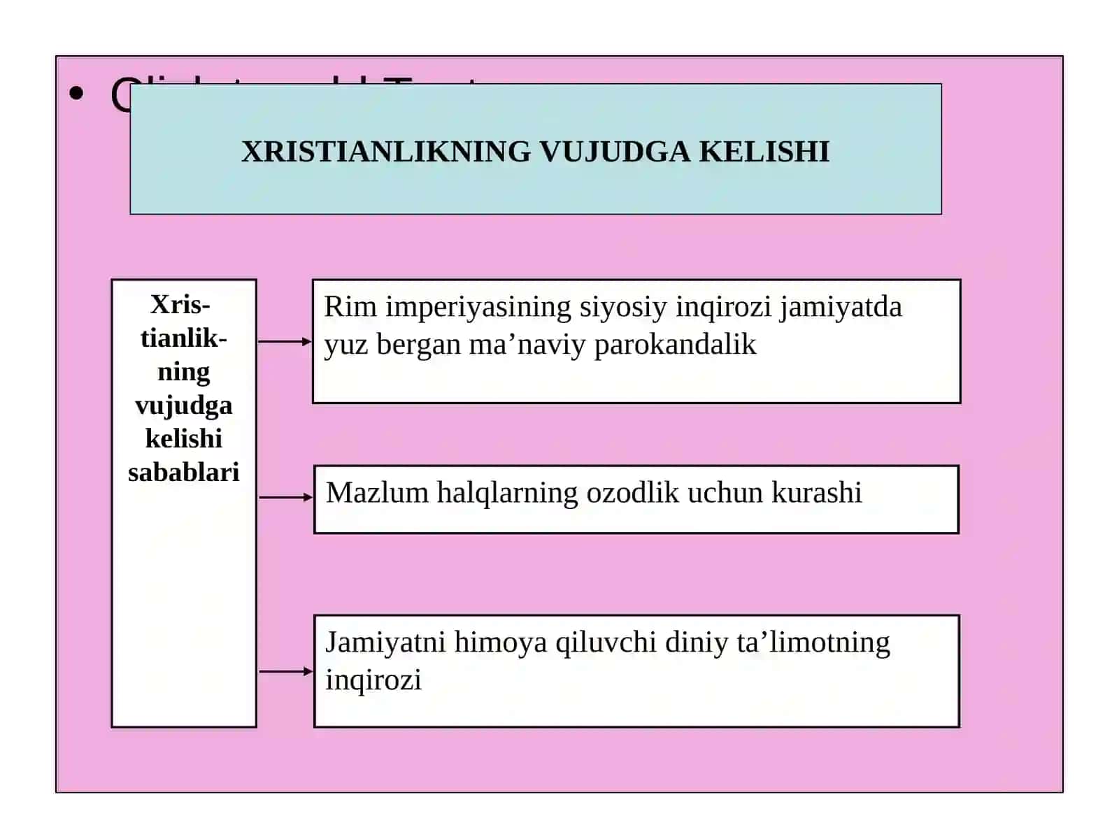 XRISTIANLIK 3