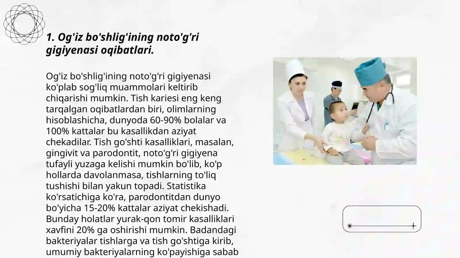 Bolalarda og’iz bo’shlig’ining profilaktik ko’rigini o’tkazish 3