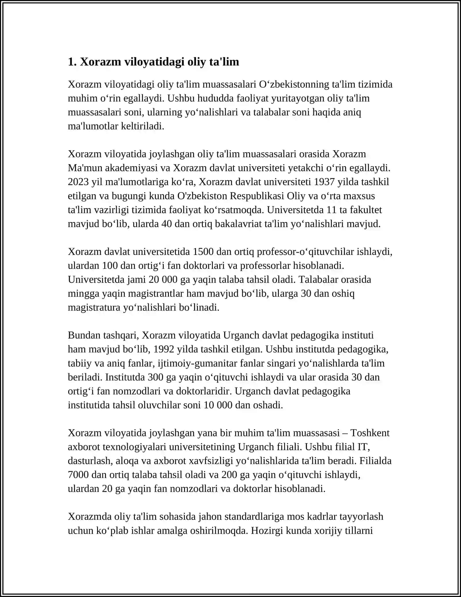 XORAZM VILOYATI MAMUN UNIVERSITETI 3