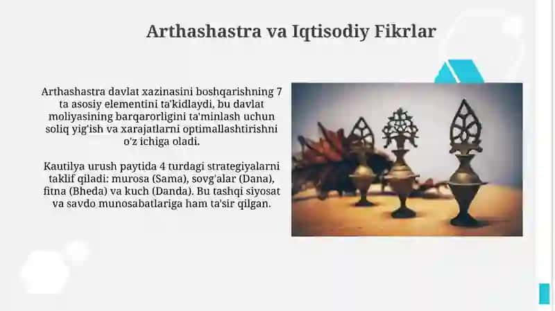 Qadimgi Hindistonda iqtisodiy fikrlar: Kirish 3