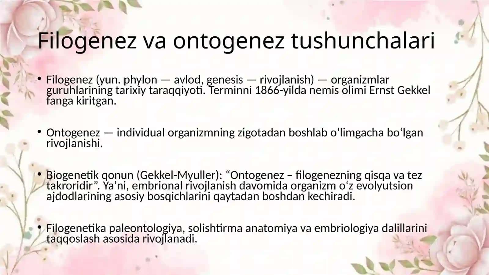 Tibbiy biologiya. Umumiy genetika 3